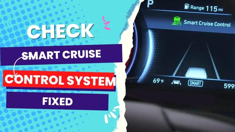 Check Smart Cruise Control System