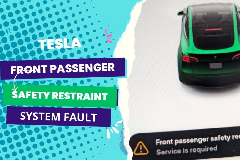 Front Passenger Safety Restraint System Fault (1)
