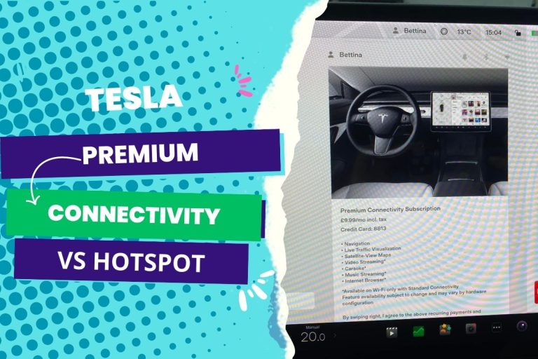 Tesla Premium Connectivity Vs. Hotspot