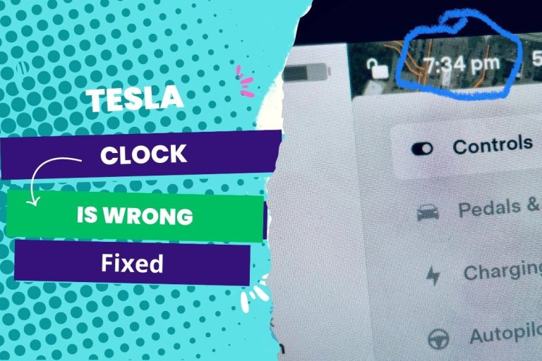 Tesla Clock Is Wrong